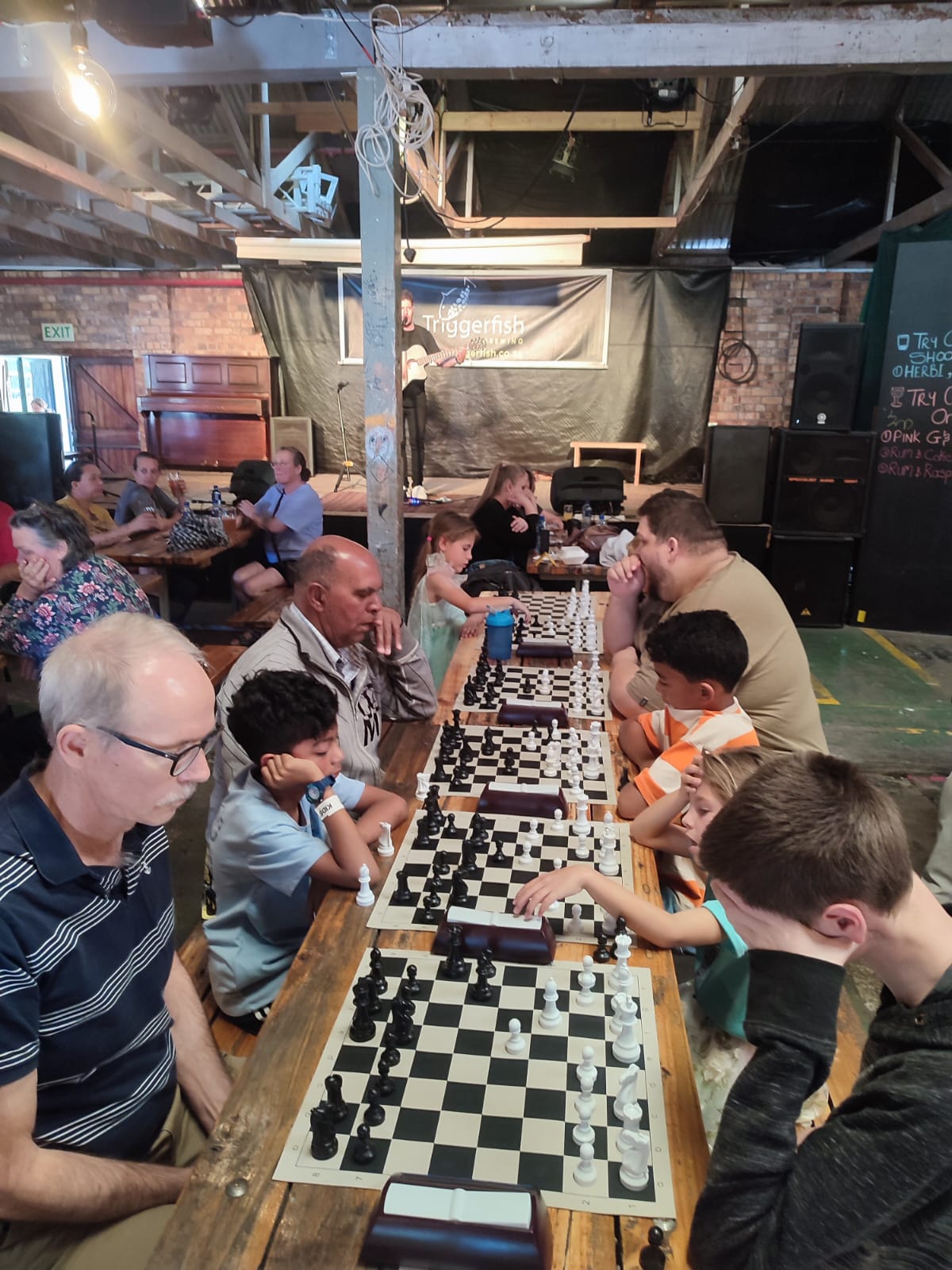 Freestyle Chess at Trigger Fish