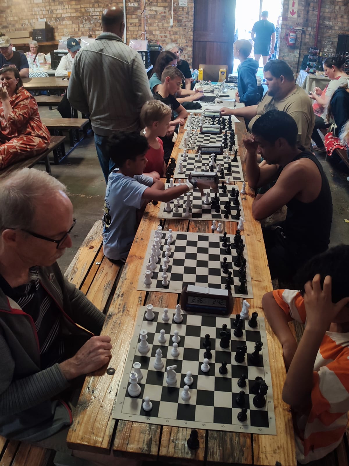 Freestyle Chess at Trigger Fish
