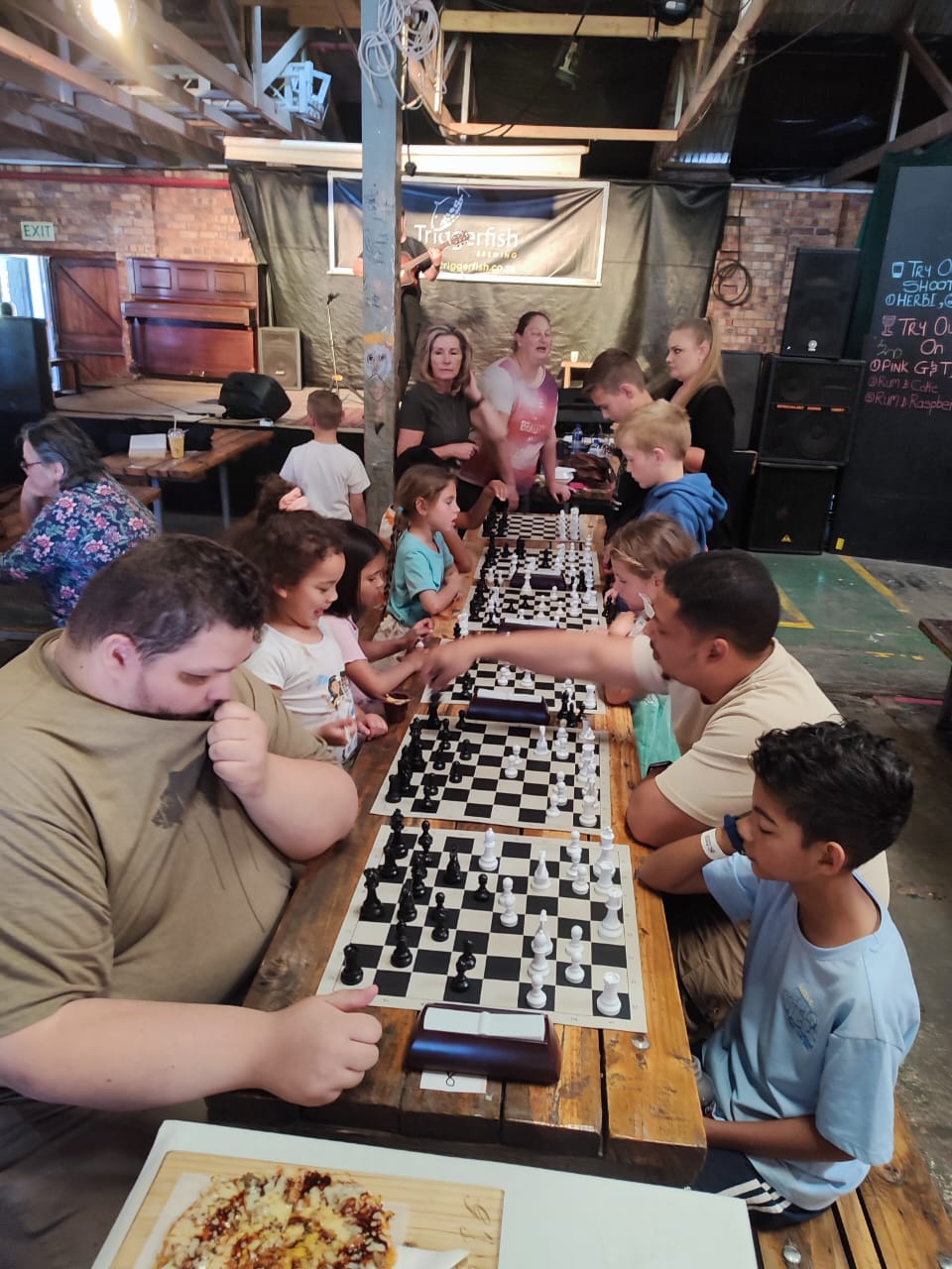 Freestyle Chess at Trigger Fish