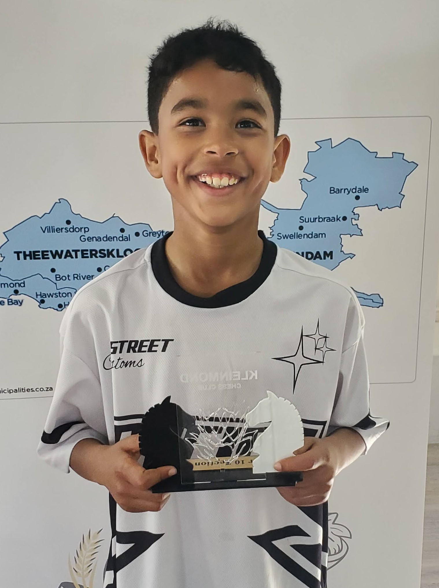 Brian Joshua Johnson, young chess champion